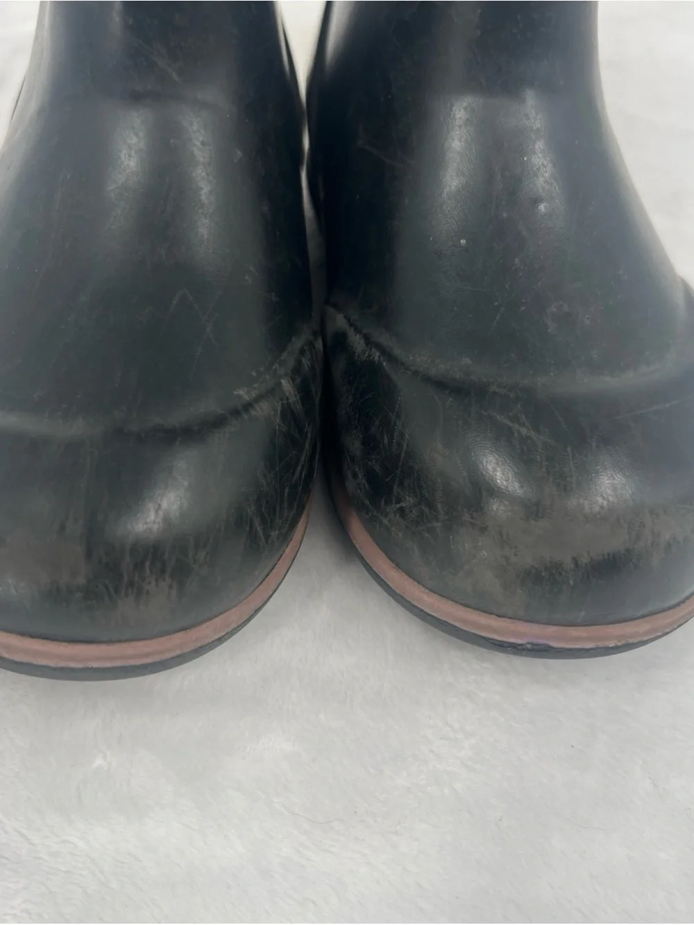 Bogs Kids Black Rain Boots with Purple Unicorns and Blue Floral Accents